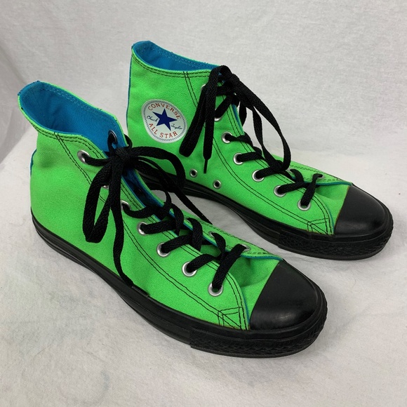 converse green black
